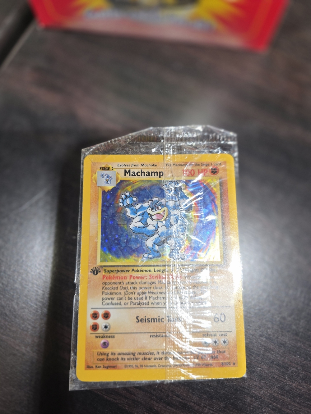Machamp Pokemon Collectible Card